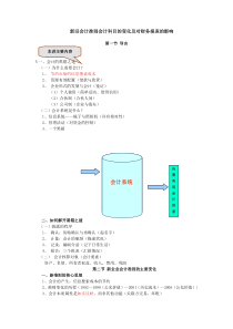 新旧准则下企业会计科目的