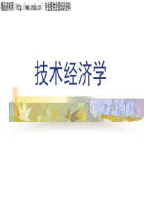 技术经济学(1)