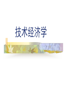 技术经济学