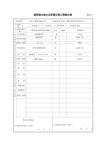 七都科技园工程给排水