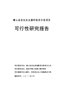 横山宏达循环经济可研报告