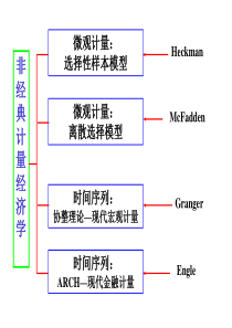 清华大学计量经济学课件