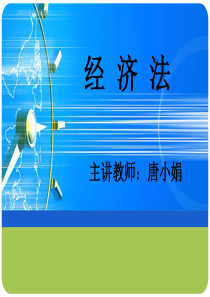 第1章法调整经济关系的一般理论