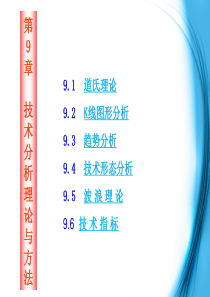 证券投资学第四版第9章技术分析主要理论与方法