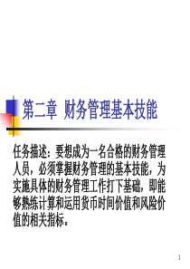 第二章财务管理基本技能