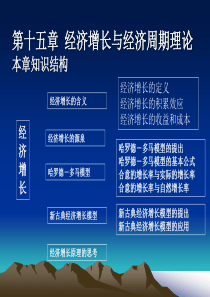 第十五章经济增长与经济周期理论(1)