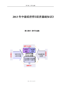 经济基础讲义第3部分