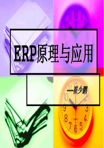 ERP理论与应用演示文稿