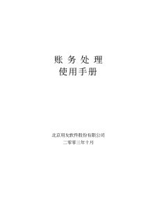 财务处理使用手册（PDF100）(1)