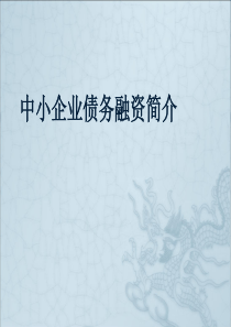 中小企业债务融资工具简介(10月10日)