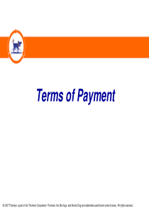 TermsofPayment国际贸易付款条件