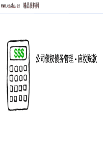 公司债权债务管理-应收账款（PPT46页）