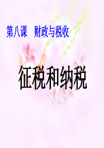 82_征税和纳税