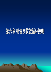 第6章销售及收款业务循环控制