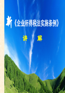 aap09-19新《企业所得税法实施条例》讲解(ppt 178页)