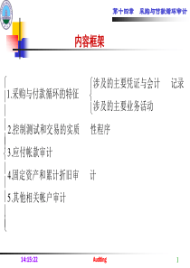 第十四章采购与付款循环审计