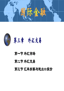 第三章外汇市场与外汇交易(new)