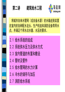 建筑给排水-建筑给水工程p