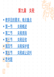 国际贸易理论与实务_09关税