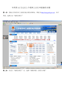 年所得12万元以上个税网上自行申报操