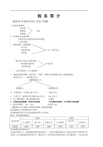 税务简介1