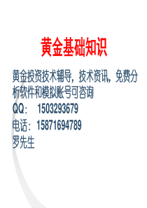 黄金投资介绍和基础知识 黄金在全球发布情况