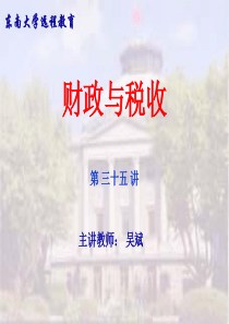 财政与税收10