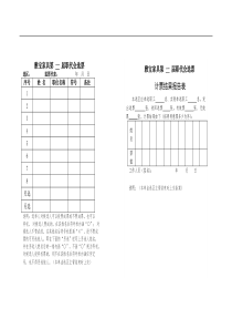 雅宝家具第一届职代会选票