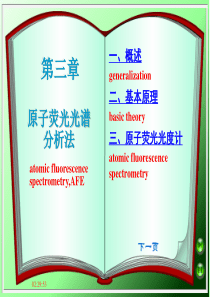 原子荧光光谱分析法课件