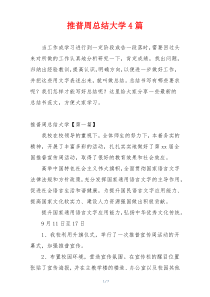 推普周总结大学4篇