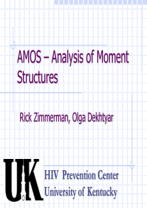 AMOS-SEM-analysis