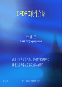 CFDRC简明教程