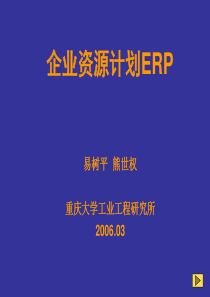 ERP第02章企业资源计划ERP