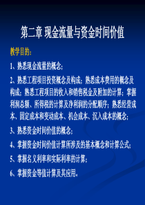 第二章现金流量与资金时间价值