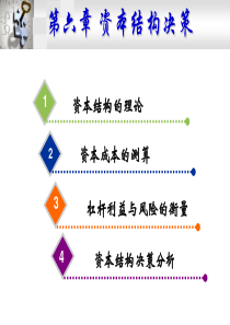 《财务管理学》人大第五版第六章_资本结构决