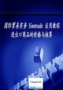 simtrade进出口预算