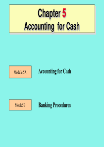 Accountingforcashch5现金的核算