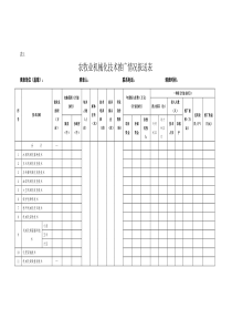 农牧业机械化技术推广情况报送表