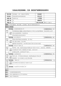 化妆品公司应收帐款、工资、固定资产核算岗岗位说明书