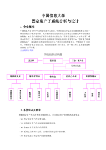 北京信息大学固定资产子系统1