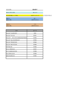 固定资产及累计折旧简易计算表格