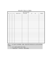 固定资产登记2