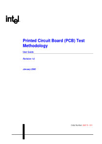 printed circuit board test methodology