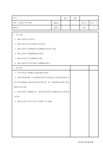 无形资产抽查