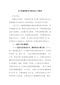 关于某镇的综合行政执法工作报告