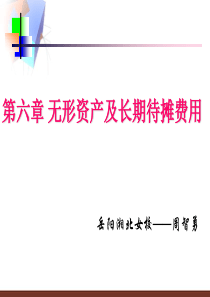 第六章无形资产长期待摊费用