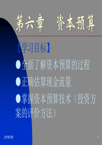 资本预算全面了解资本预算的过程(1)