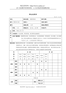 预算管理员岗位说明书