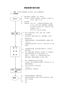 静脉留置针操作流程及标准