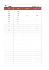 管道支架工程量计算表